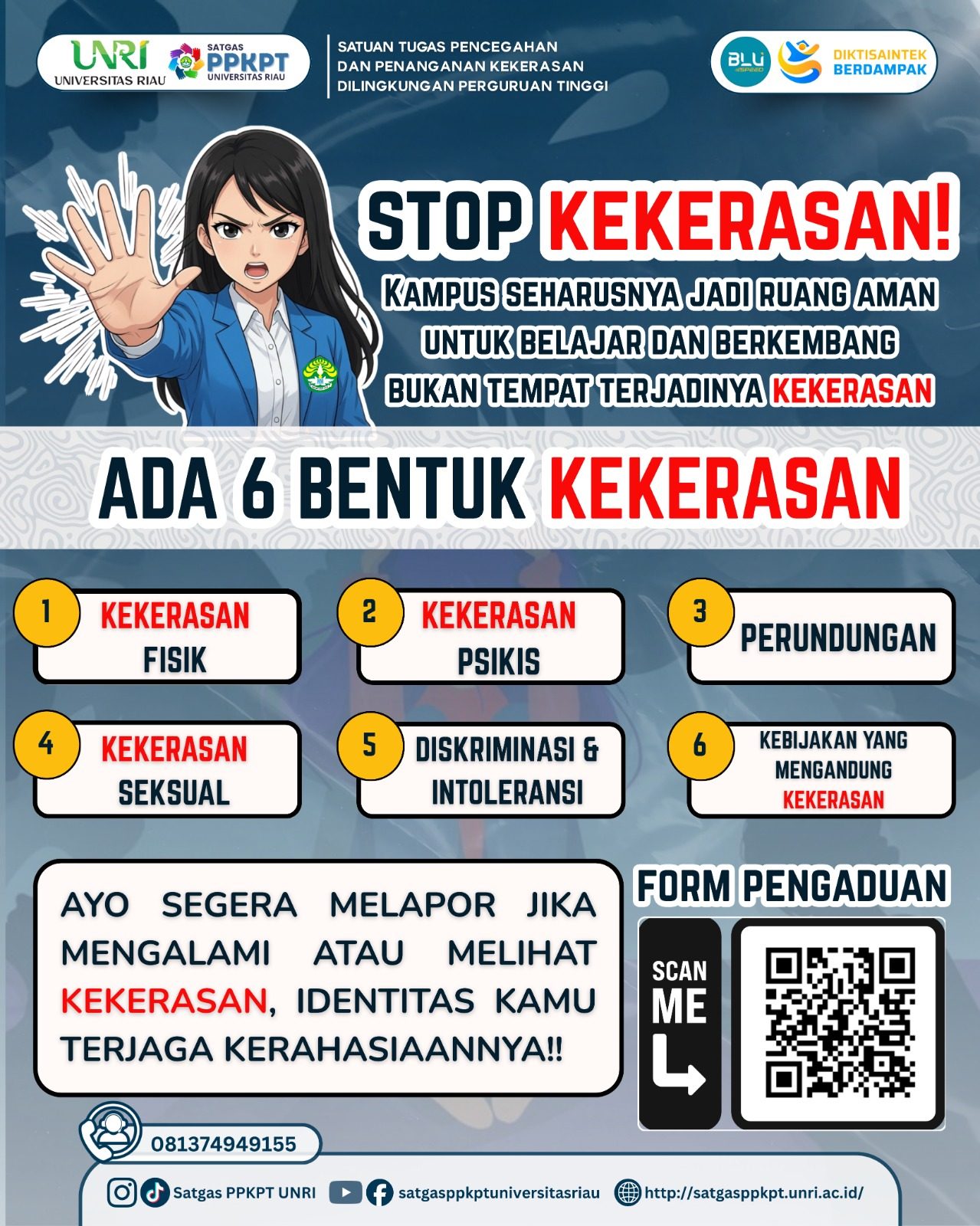 6 Bentuk Kekerasan